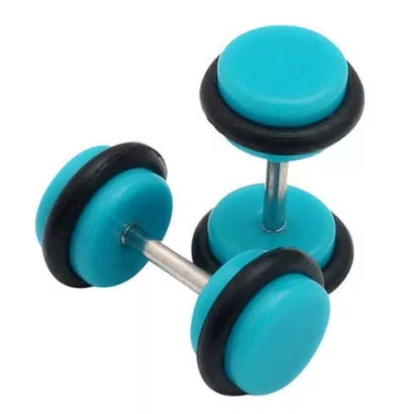 THREE - Spencer’s Fake Gauges (Purple, Yellow, & Teal) - Picture 6 of 12